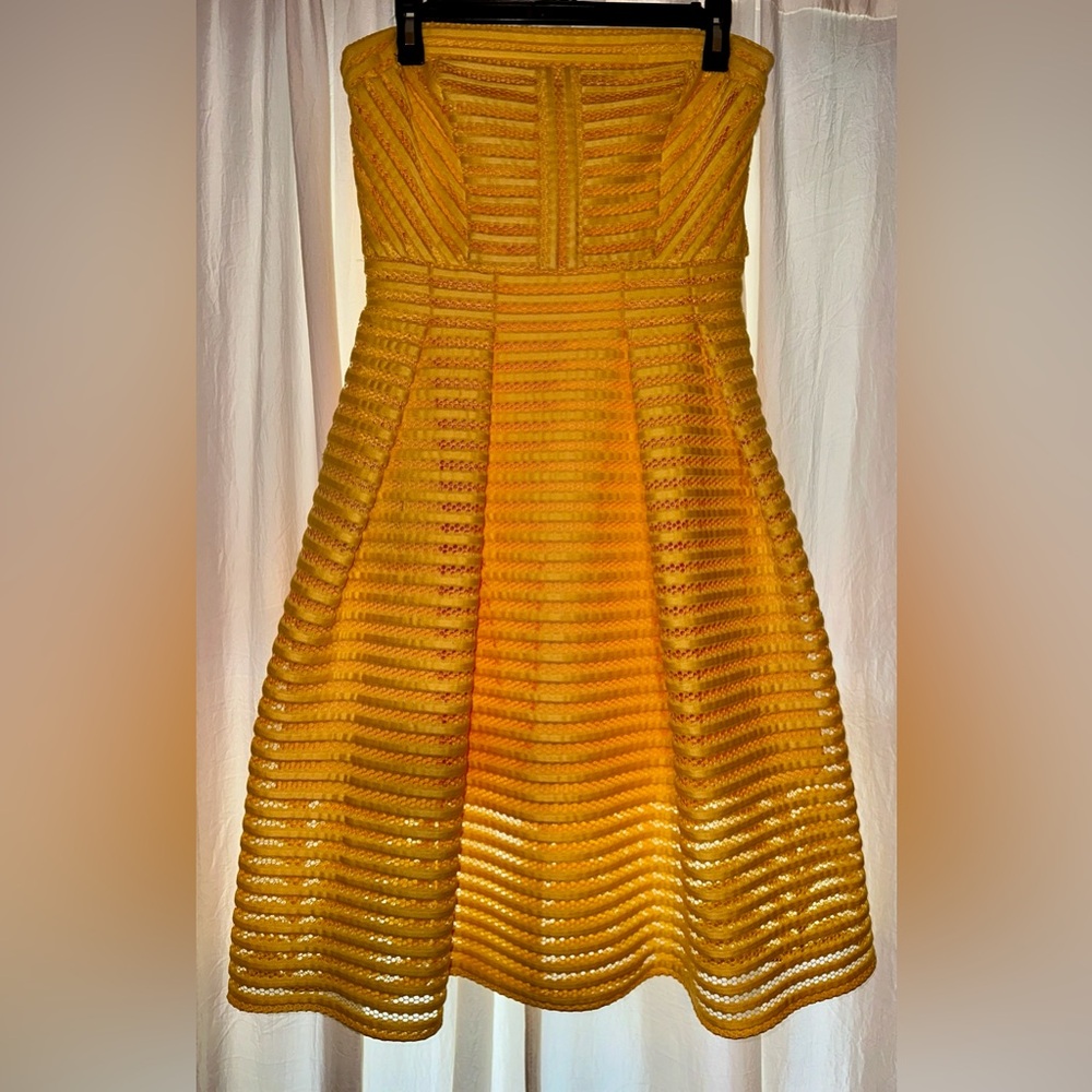 Strapless Cocktail Dress